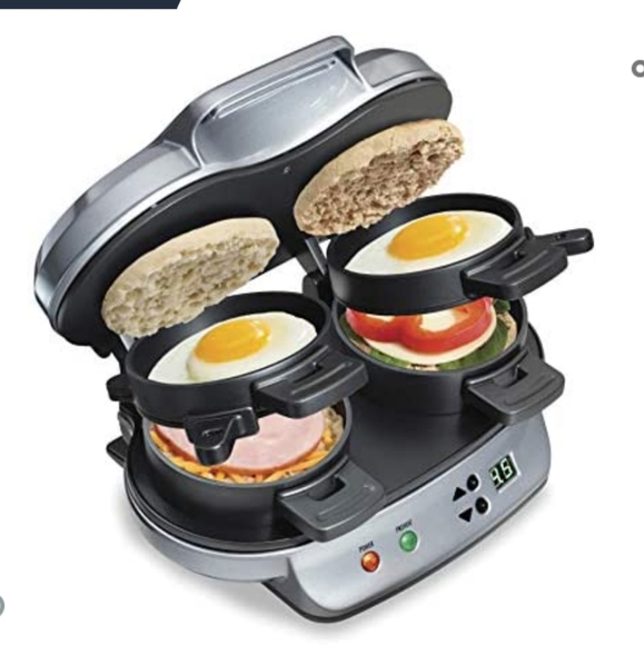 Hamilton Beach Other - Hamilton Beach Dual Breakfast Sandwich Maker with Timer